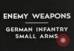 Image of German Karabiner 98K rifle United States USA, 1944, second 15 stock footage video 65675065984