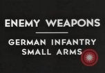 Image of German Karabiner 98K rifle United States USA, 1944, second 18 stock footage video 65675065984