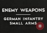Image of German Karabiner 98K rifle United States USA, 1944, second 19 stock footage video 65675065984