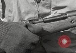 Image of German Karabiner 98K rifle United States USA, 1944, second 56 stock footage video 65675065984