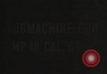 Image of German MP40 Submachine gun United States USA, 1944, second 1 stock footage video 65675065985
