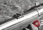 Image of German MP40 Submachine gun United States USA, 1944, second 48 stock footage video 65675065985