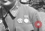 Image of Soviet Russian sniper Lyudmila Pavlichenko Washington DC USA, 1942, second 12 stock footage video 65675065997