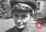 Image of Soviet Russian sniper Lyudmila Pavlichenko Washington DC USA, 1942, second 15 stock footage video 65675065997