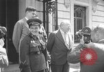 Image of Soviet Russian sniper Lyudmila Pavlichenko Washington DC USA, 1942, second 18 stock footage video 65675065997