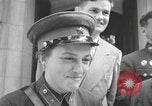 Image of Soviet Russian sniper Lyudmila Pavlichenko Washington DC USA, 1942, second 19 stock footage video 65675065997