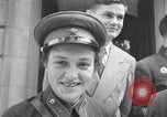 Image of Soviet Russian sniper Lyudmila Pavlichenko Washington DC USA, 1942, second 20 stock footage video 65675065997