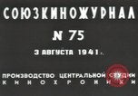 Image Mission militaire allié à l'Union Soviétique Moscou Russie Union Soviétique, 1941, de la seconde 11 séquences d'archives historiques vidéo 65675066000