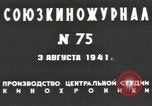 Image Mission militaire allié à l'Union Soviétique Moscou Russie Union Soviétique, 1941, de la seconde 12 séquences d'archives historiques vidéo 65675066000
