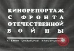 Image of Soviet forces engage Germans on Eastern front in World War II Russia, 1941, second 15 stock footage video 65675066001