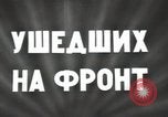 Image of Soviet women Soviet Union, 1941, second 3 stock footage video 65675066002