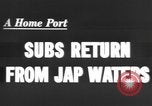 Image of American submarine United States USA, 1943, second 4 stock footage video 65675066011