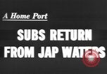 Image of American submarine United States USA, 1943, second 5 stock footage video 65675066011