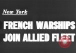 Standbild französischer Segler New York United States USA, 1943, aus Sekunde 4 historischem Filmmaterial Videoclip 65675066015