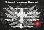 Standbild Italo Balbo Orbetello Italien, 1933, aus Sekunde 1 historischem Filmmaterial Videoclip 65675066021