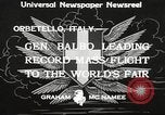 Standbild Italo Balbo Orbetello Italien, 1933, aus Sekunde 3 historischem Filmmaterial Videoclip 65675066021