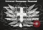 Standbild Italo Balbo Orbetello Italien, 1933, aus Sekunde 5 historischem Filmmaterial Videoclip 65675066021