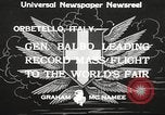 Standbild Italo Balbo Orbetello Italien, 1933, aus Sekunde 9 historischem Filmmaterial Videoclip 65675066021
