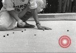 Standbild Marmor gewonnenen Meisterschaft von Aaron Butash Ocean City New Jersey USA, 1933, aus Sekunde 40 historischem Filmmaterial Videoclip 65675066022
