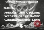 Immagine di Cyclone Elgin Illinois USA, 1933, secondo 3 filmato di repertorio 65675066023