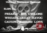Immagine di Cyclone Elgin Illinois USA, 1933, secondo 4 filmato di repertorio 65675066023