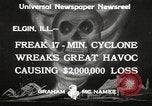 Immagine di Cyclone Elgin Illinois USA, 1933, secondo 8 filmato di repertorio 65675066023