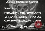 Immagine di Cyclone Elgin Illinois USA, 1933, secondo 10 filmato di repertorio 65675066023
