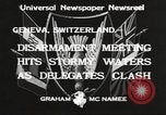 Image of World Disarmament Conference Geneva Switzerland, 1933, second 6 stock footage video 65675066028