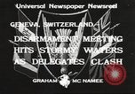 Image of World Disarmament Conference Geneva Switzerland, 1933, second 8 stock footage video 65675066028