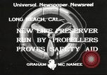 Standbild schwimmen Rohr Long Beach California USA, 1933, aus Sekunde 11 historischem Filmmaterial Videoclip 65675066030