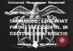 Standbild Motor life boat Pazifik, 1933, aus Sekunde 1 historischem Filmmaterial Videoclip 65675066034