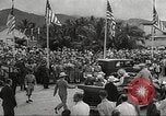 Standbild Franklin Roosevelt Pearl Harbor Hawaii USA, 1934, aus Sekunde 61 historischem Filmmaterial Videoclip 65675066039