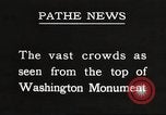 Image Charles Lindbergh Washington DC USA, 1927, de la seconde 45 séquences d'archives historiques vidéo 65675066043