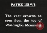 Image Charles Lindbergh Washington DC USA, 1927, de la seconde 46 séquences d'archives historiques vidéo 65675066043
