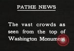 Image Charles Lindbergh Washington DC USA, 1927, de la seconde 48 séquences d'archives historiques vidéo 65675066043