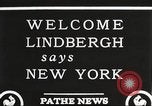 Image Charles Lindbergh New York United States USA, 1927, de la seconde 3 séquences d'archives historiques vidéo 65675066045