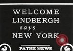 Image Charles Lindbergh New York United States USA, 1927, de la seconde 8 séquences d'archives historiques vidéo 65675066045