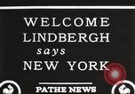 Image Charles Lindbergh New York United States USA, 1927, de la seconde 9 séquences d'archives historiques vidéo 65675066045