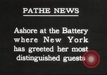 Image Charles Lindbergh New York City USA, 1927, de la seconde 3 séquences d'archives historiques vidéo 65675066046