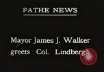 Image Charles Lindbergh New York United States USA, 1927, de la seconde 23 séquences d'archives historiques vidéo 65675066047