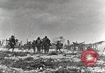 Image of British and French soldier advancing France, 1916, second 53 stock footage video 65675066050