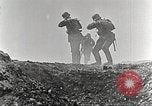 Image of British and French soldier advancing France, 1916, second 61 stock footage video 65675066050