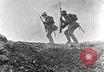 Image of British and French soldier advancing France, 1916, second 62 stock footage video 65675066050