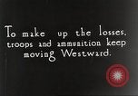 Image of German troops European Theater, 1918, second 33 stock footage video 65675066060