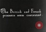Image of Allied prisoners European Theater, 1918, second 57 stock footage video 65675066061