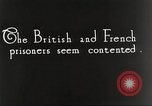 Image of Allied prisoners European Theater, 1918, second 58 stock footage video 65675066061