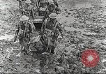 Image of British soldiers in muddy battle in World War 1 France, 1916, second 46 stock footage video 65675066066