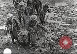 Image of British soldiers in muddy battle in World War 1 France, 1916, second 47 stock footage video 65675066066