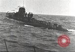 Standbild deutsche U-Boot Atlantik, 1918, aus Sekunde 4 historischem Filmmaterial Videoclip 65675066069