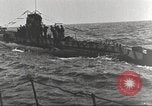 Standbild deutsche U-Boot Atlantik, 1918, aus Sekunde 7 historischem Filmmaterial Videoclip 65675066069